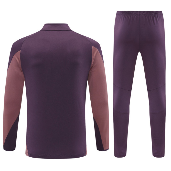 24/25 Arsenal kids purple training suit 2