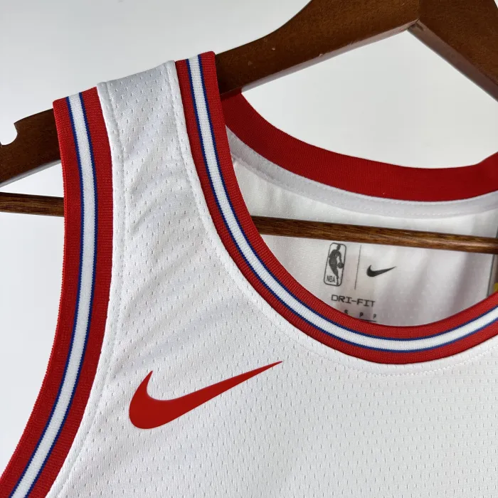 24 NBA Rockets City Edition #4 Green Basketball Jersey