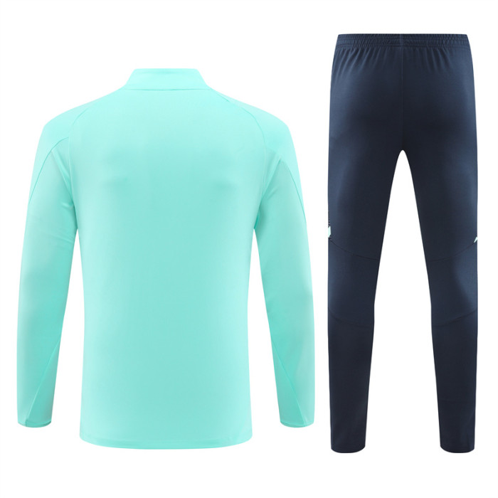 24/25 Real Madrid Kids training suit Light blue