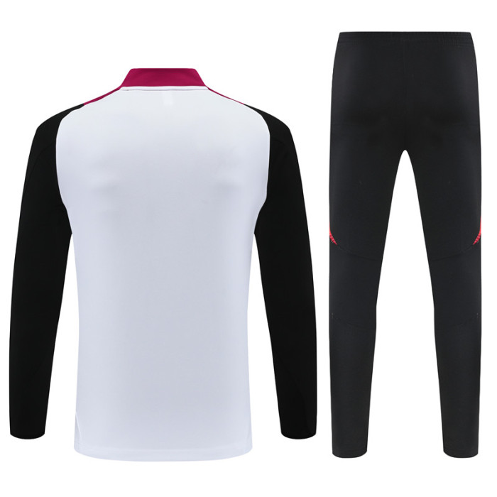 24/25 Manchester United kids training suit black white