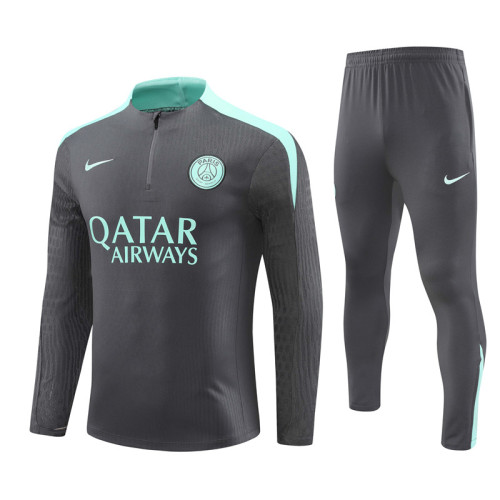 24/25 PSG kids training suit dark grey