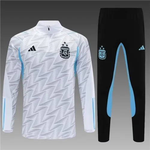 23/24 Argentina kids Royal white training suit