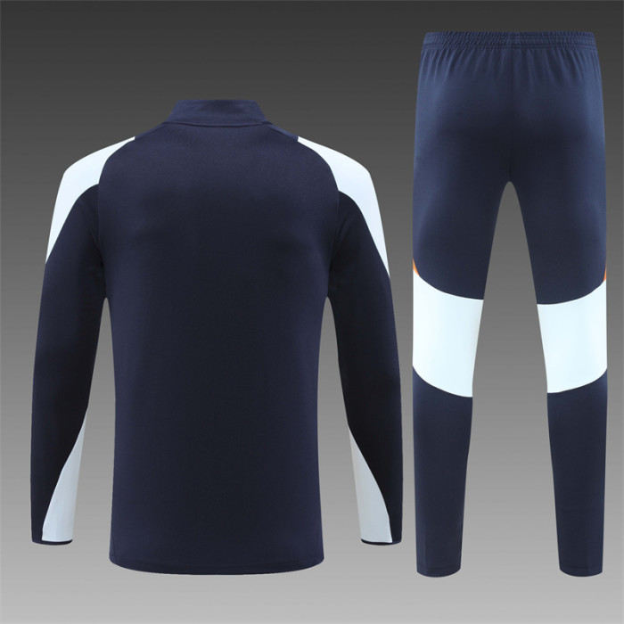 24/25 Real Madrid Adult training suit Royal Blue