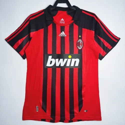 Retro 08/09  AC milan home football jersey