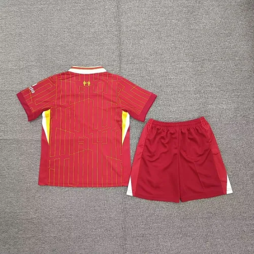 24/25 liverpool home kids kit