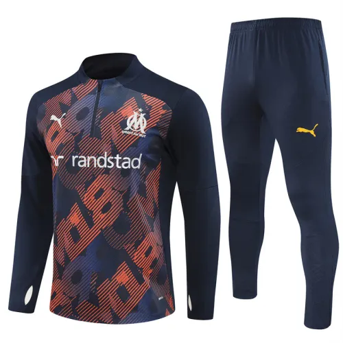 24/25 Marseille kids royal blue training suit