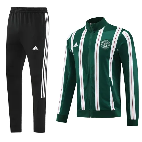 23/24 Manchester United green jacket training suit