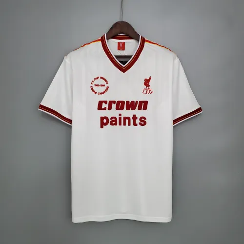 Retro 85/86 Liverpool away white