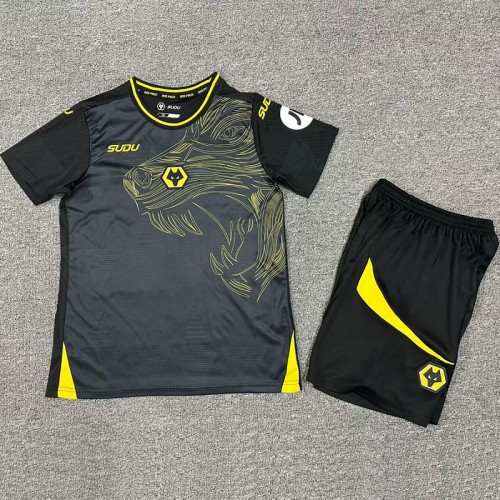 24/25 Wolverhampton Wanderers Away kids kit