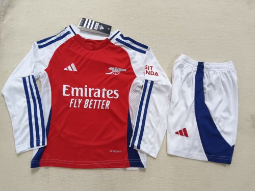 24/25 Arsenal home Kids kit Long sleeves