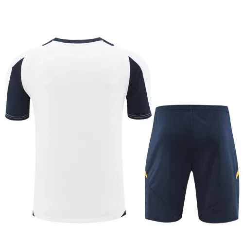 24/25 Real Madrid kids Short sleeve training suit white