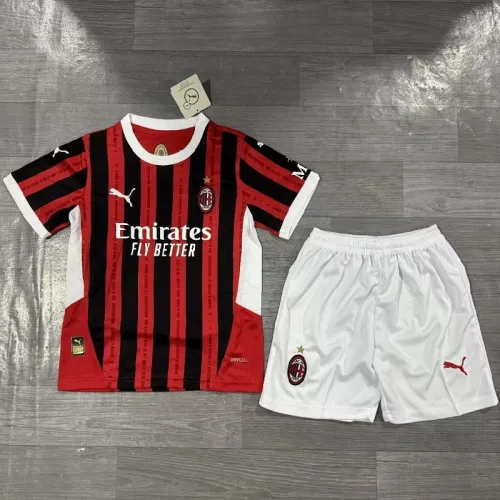 24/25 AC milan home kids kit