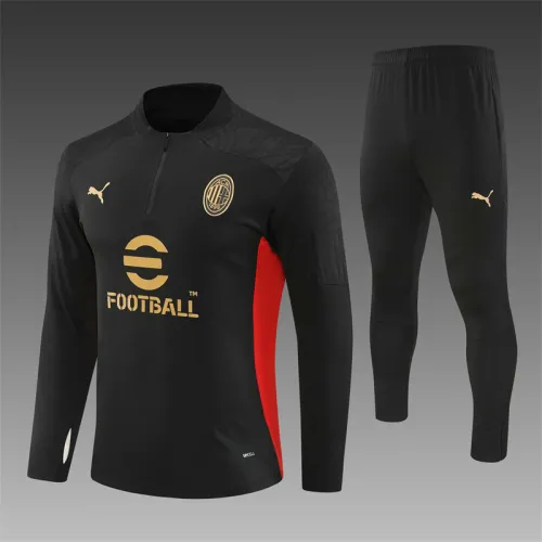 24/25 AC Milan black training Adult suit