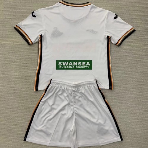 24/25 Swansea City home kids kit
