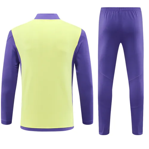 23/24 Real Madrid yellow Kids training suit