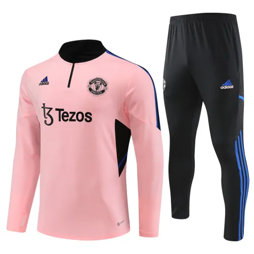23/24 Manchester United kids pink training suit
