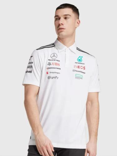 2025 Mercedes-AMG F1 Polo shirt white