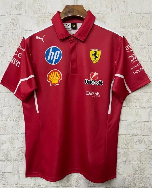 2025 Scuderia Ferrari F1 Polo shirt