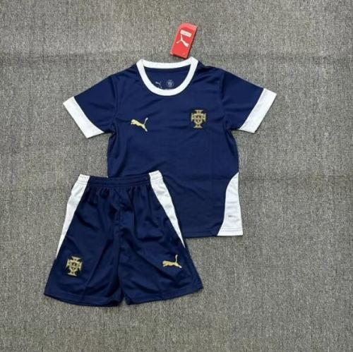 25/26 Portugal Training kids kit Royal Blue