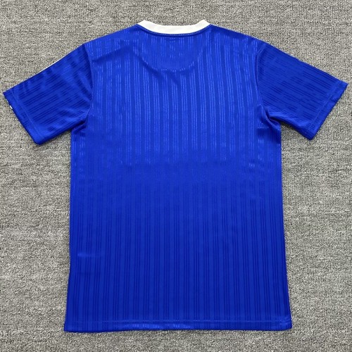 25/26 Retro clover blue football Jersey