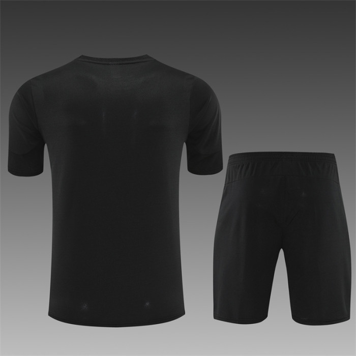 25/26 Manchester City Short sleeve training suit black