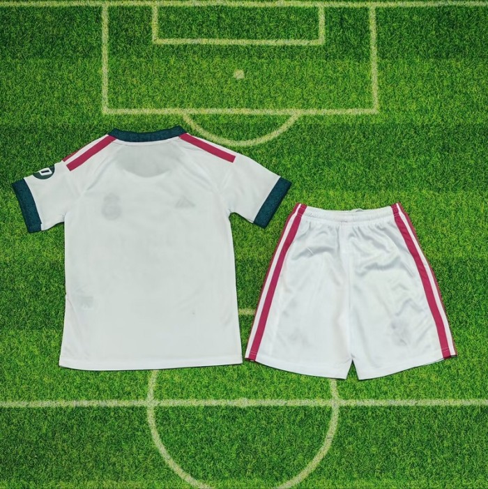 26/27 Real Madrid home kids kit