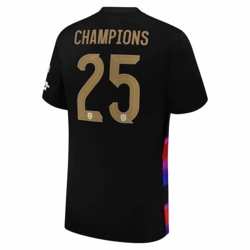2025 Women's European Champions England away football Jersey
