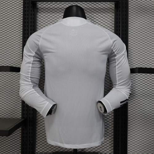 25/26 Real Madrid home Player Version long sleeves