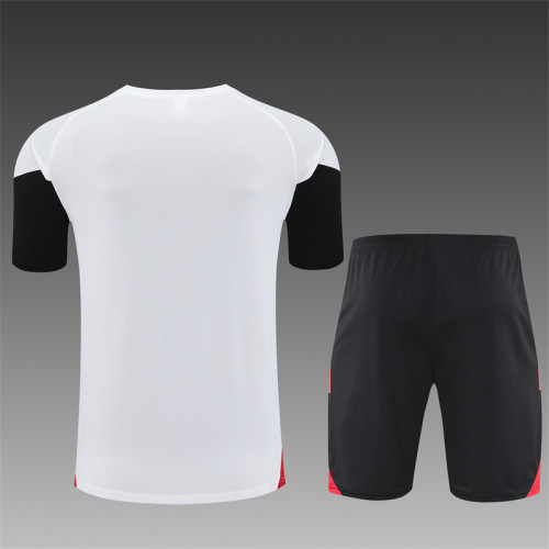 25/26 Manchester United kids Short training suit white