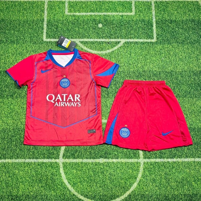25/26 PSG Paris third kids kit