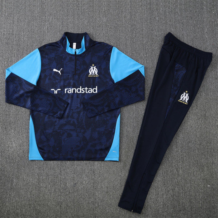 25/26 Marseille Adult training suit royal blue