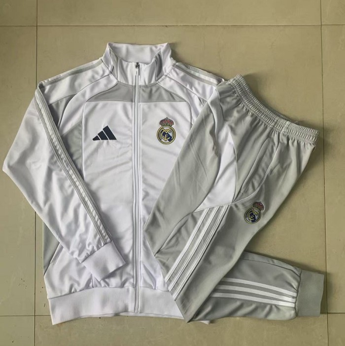25/26 Real Madrid Adult jacket white