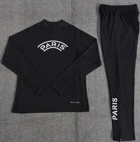 25/26 PSG Jordan kids training suit black
