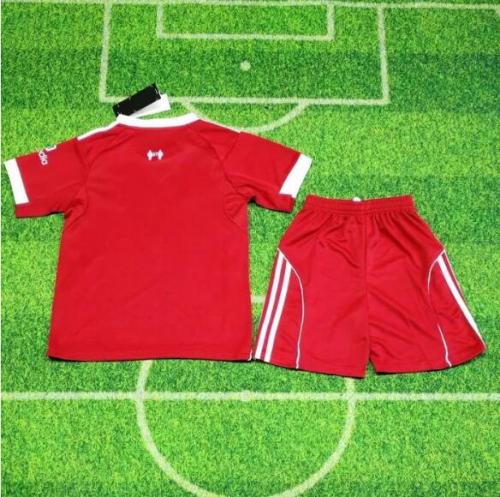 25/26 liverpool home kids kit