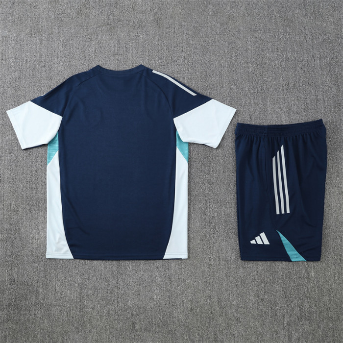25/26 Arsenal kids Short sleeve training suit royal blue