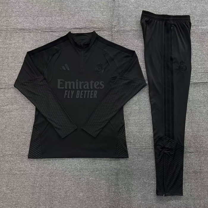 26/27 Real Madrid Kids training suit black