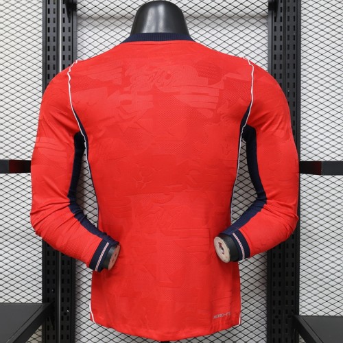 2026 England FIFA World Cup Away Player Version long sleeves