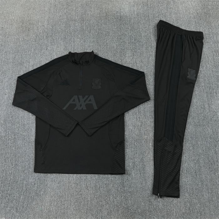 26/27 Liverpool kids training suit black