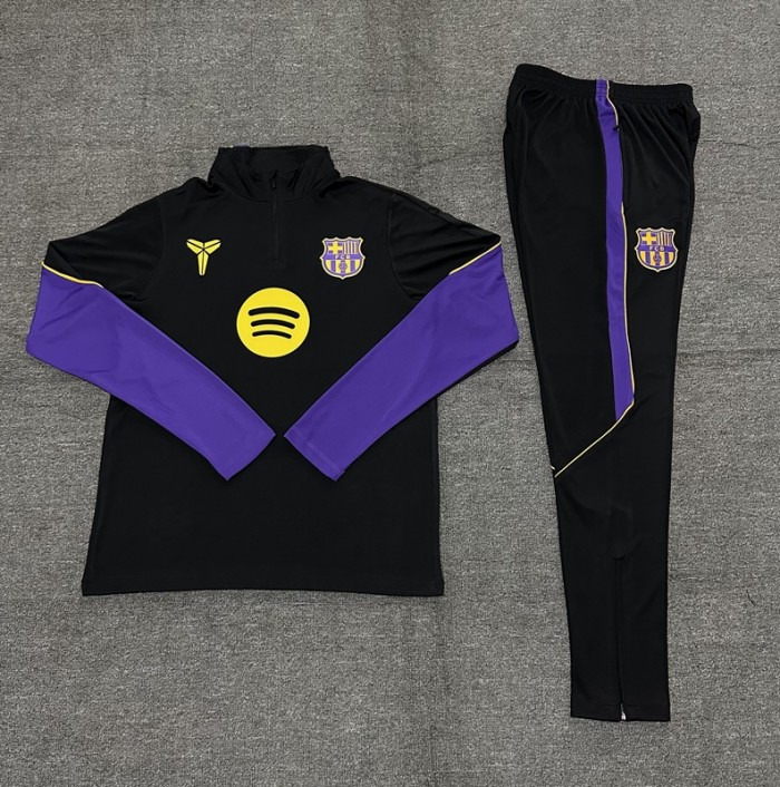 26/27 Barcelona Adult training suit light black