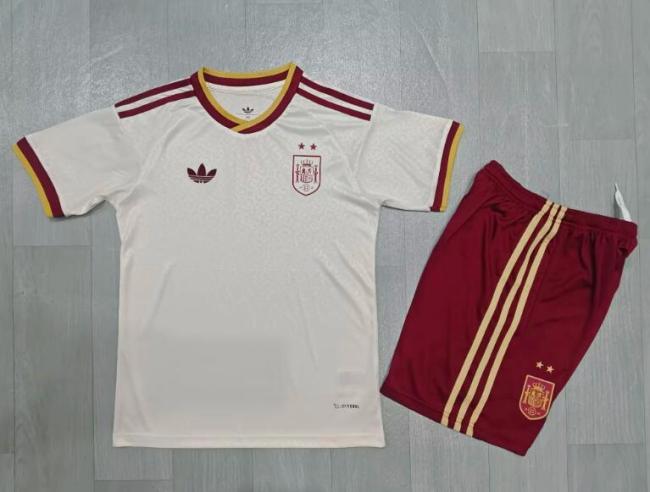 2026 Spain Away kids kit (2 stars)