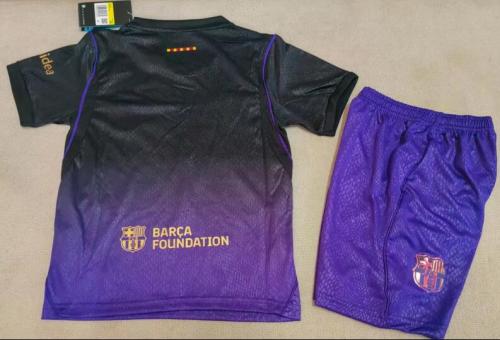 26/27 Barcelona Away kids kit
