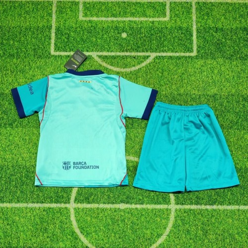 26/27 Barcelona third kids kit