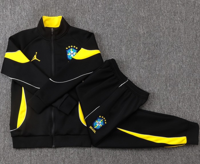 26/27 Brazil Jordan Kids jacket black