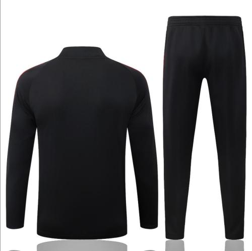 26/27 Manchester United kids training suit black.