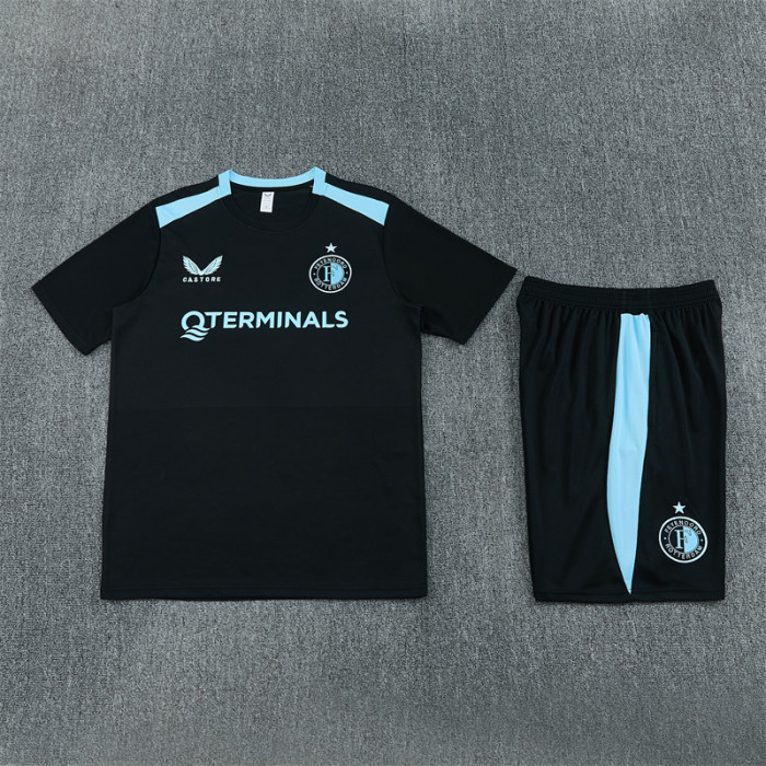 26/27 Feyenoord Short sleeve training Adult suit black