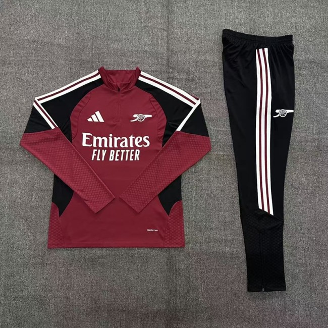 26/27 Arsenal training Adult suit maroon