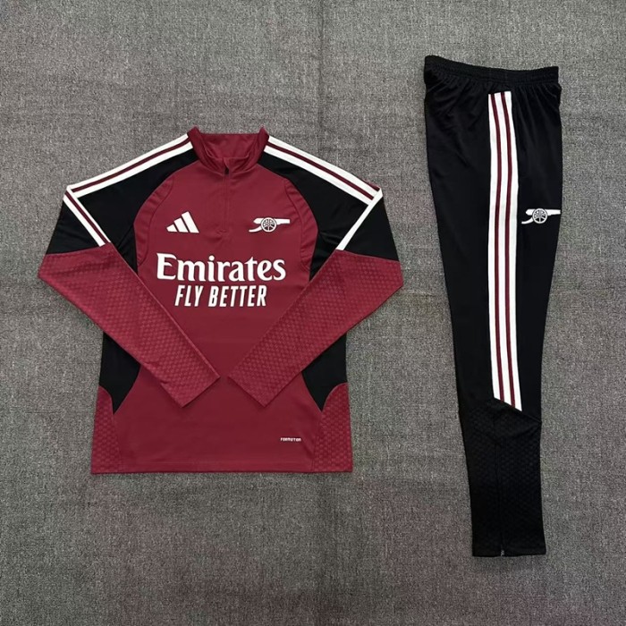 26/27 Arsenal training Adult suit maroon