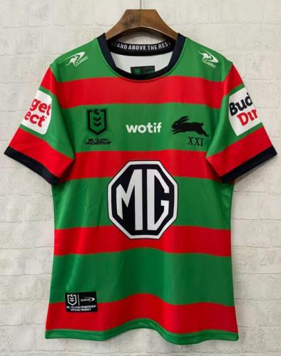 2026 NRL South Sydney Rabbitohs Home rugby Jersey