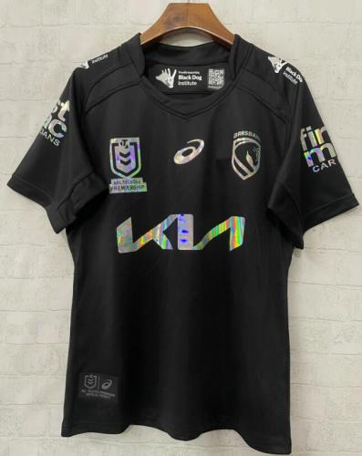 2026 NRL Brisbane Broncos black Jersey