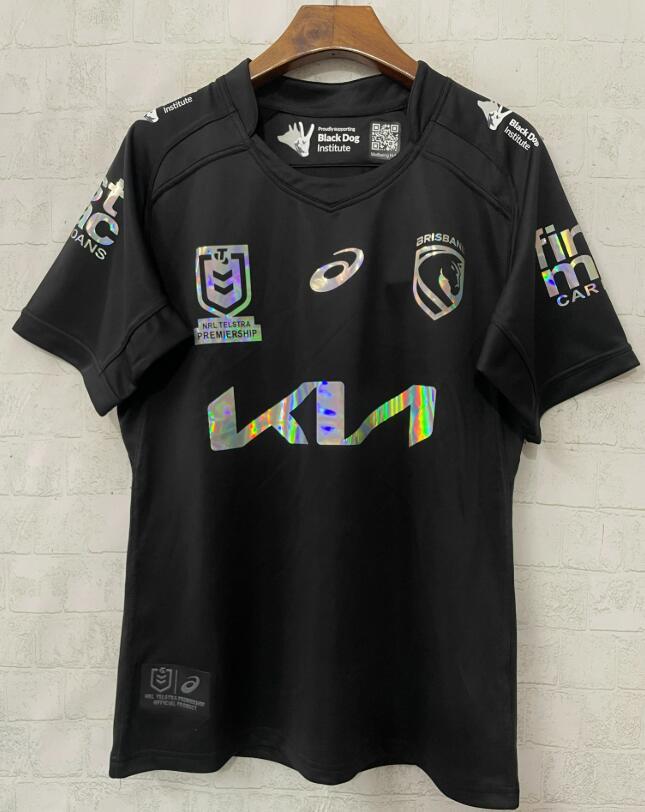 2026 NRL Brisbane Broncos black Jersey